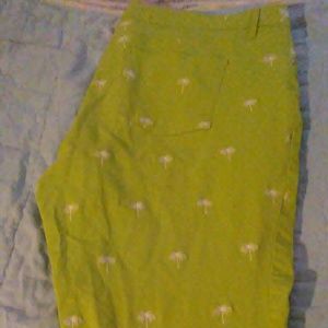 Palm Tree Curvy Pants